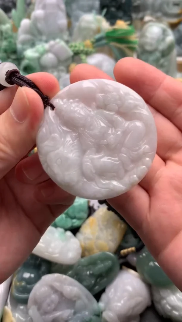 吊坠(不含链)未镶嵌翡翠1