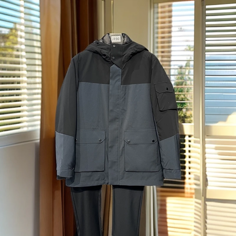 J190【博斯家】可脱卸鹅 新款商务男装 #8192