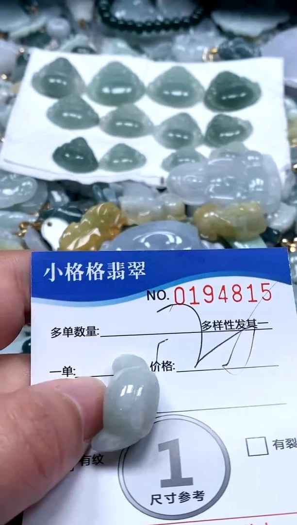 【闪购商品】翡翠颈饰未镶嵌闪购商品0194815