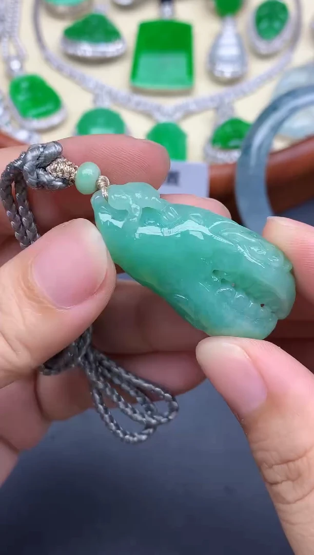 颈饰未镶嵌翡翠275-中国好珍宝