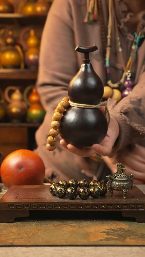 154大漆一物一拍记葫堂出品【不带手串】