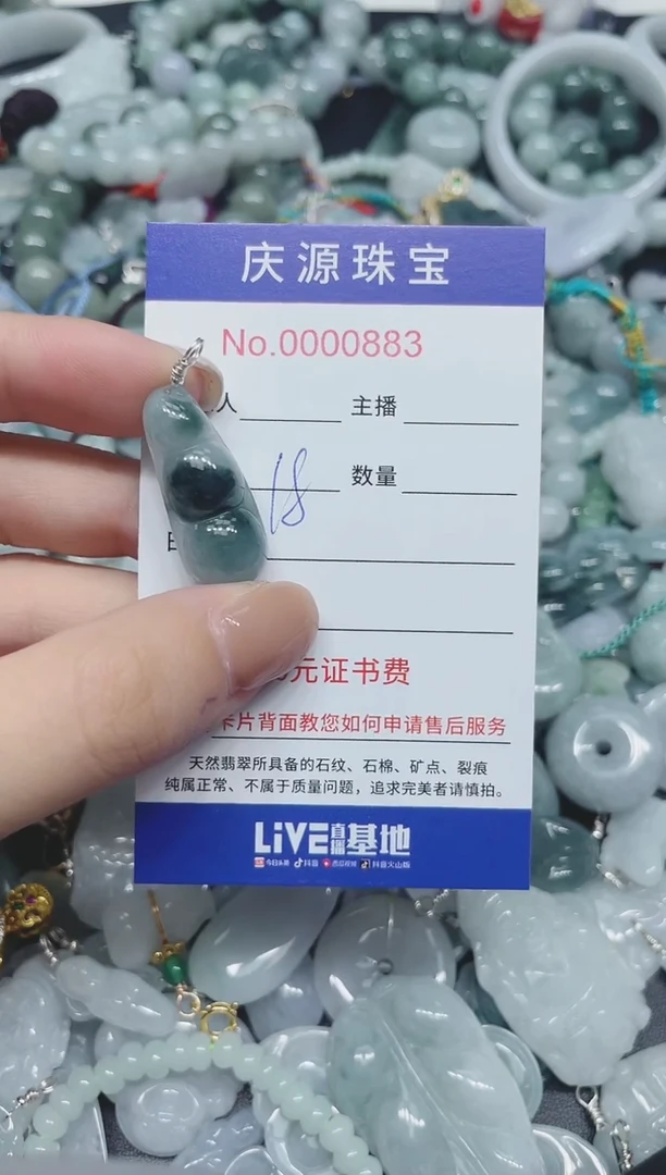 翡翠未镶嵌颈饰182（多样性发其一）