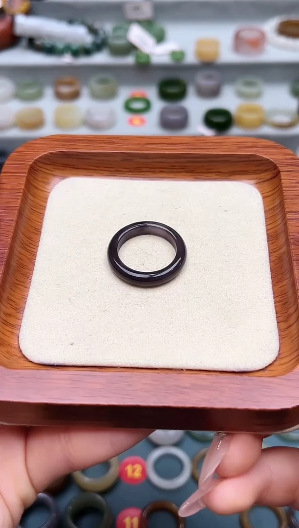 【闪购商品】和田玉戒指未镶嵌17号