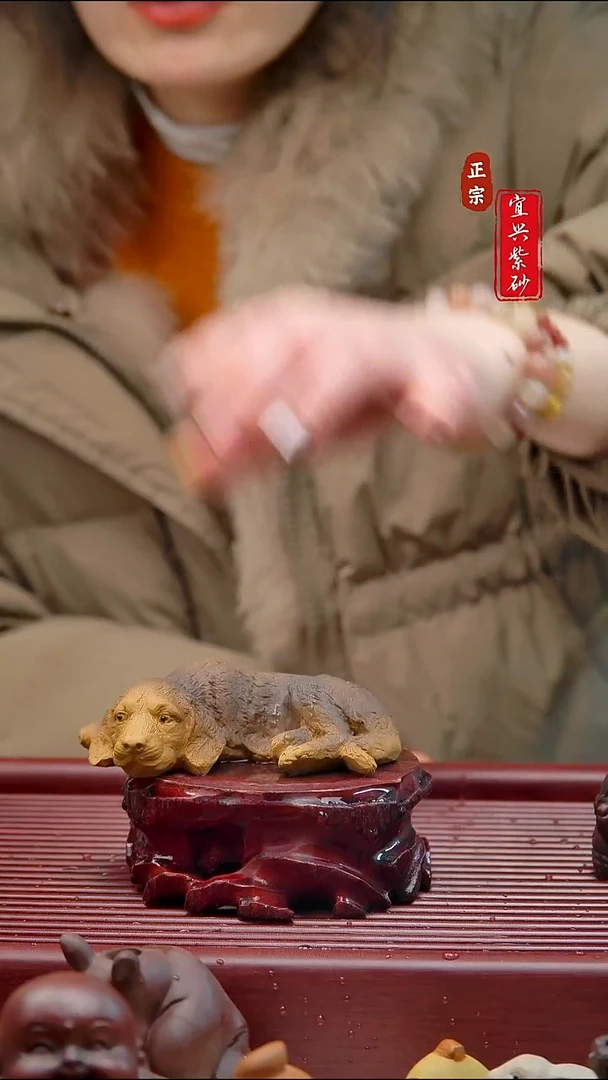 紫砂茶宠宜兴紫砂茶宠摆件