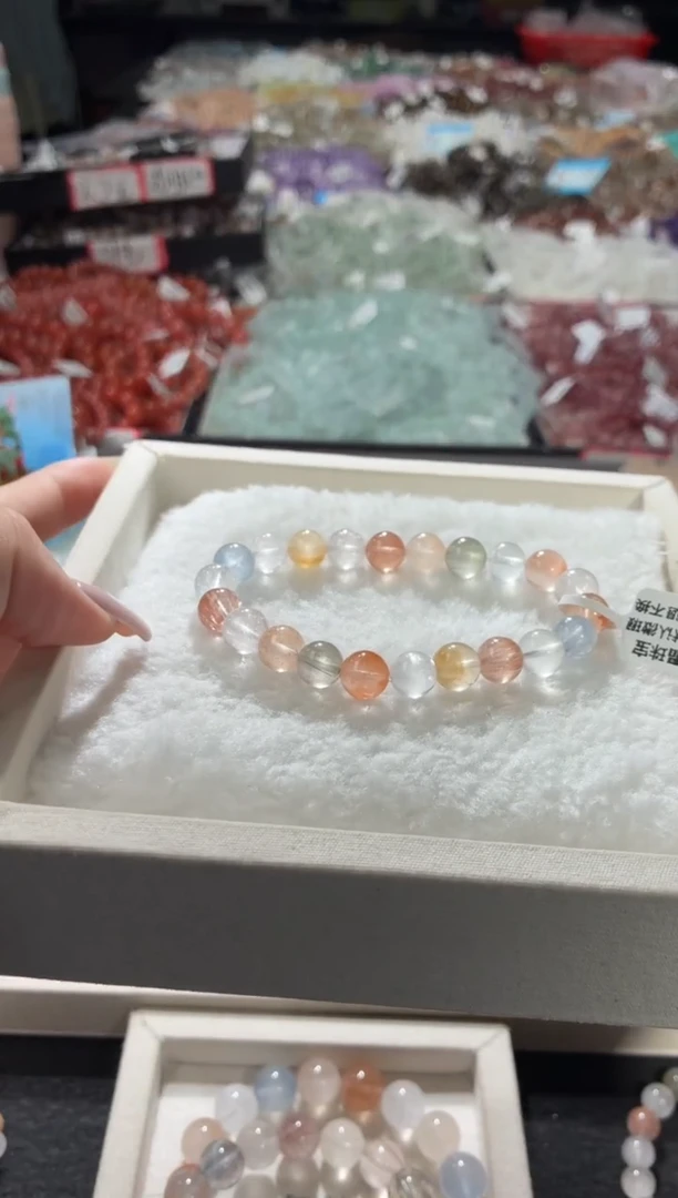 未镶嵌手链水晶289号 多样性发一DD 8+