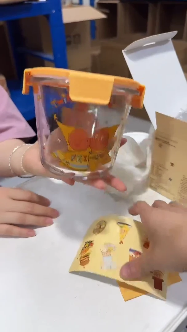 瓷片贴脸姐妹星星人汤桶