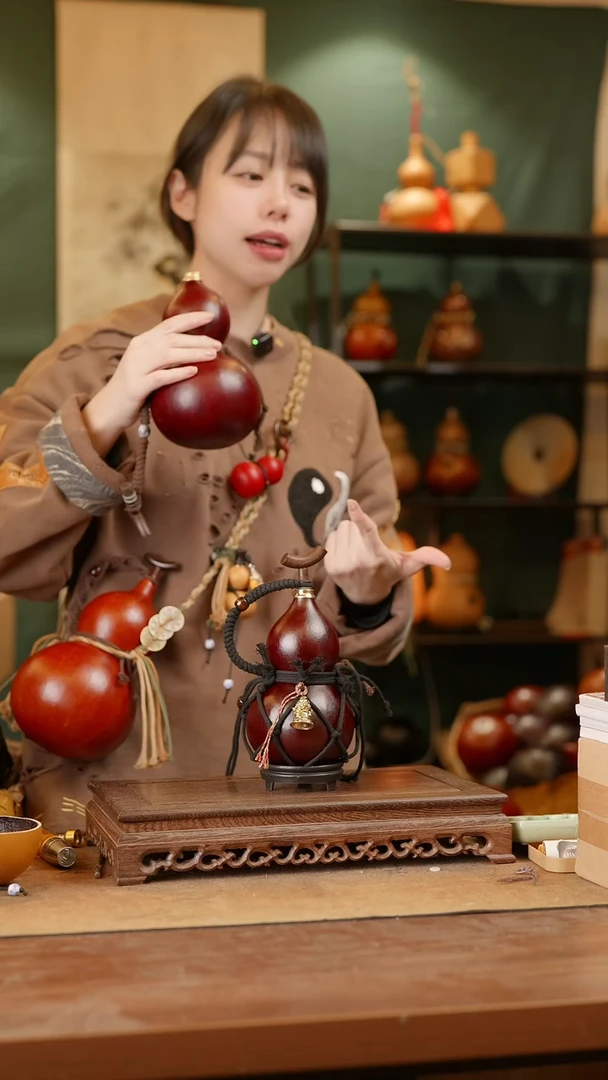 314号精品天然大漆酒葫芦一物一拍~