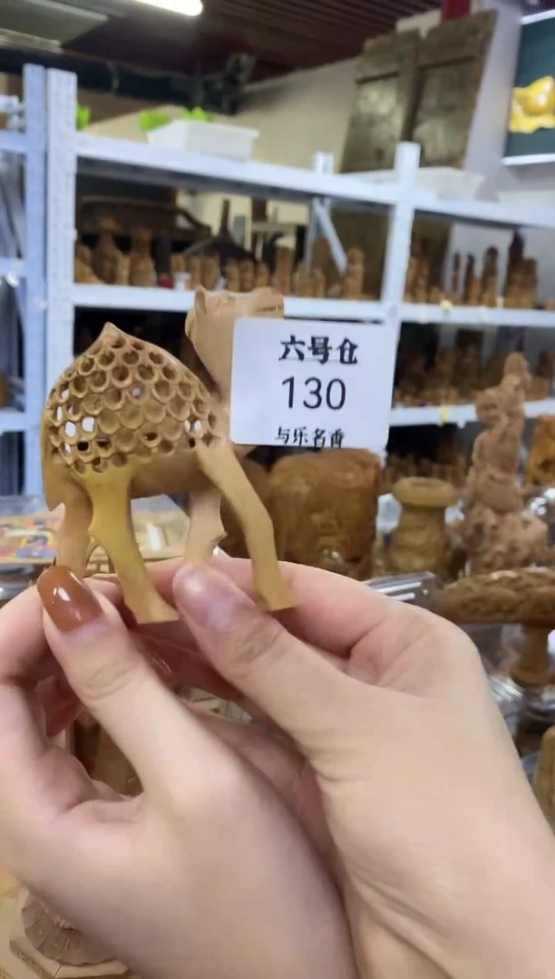 檀香木其他工艺品镂空骆驼-6号130