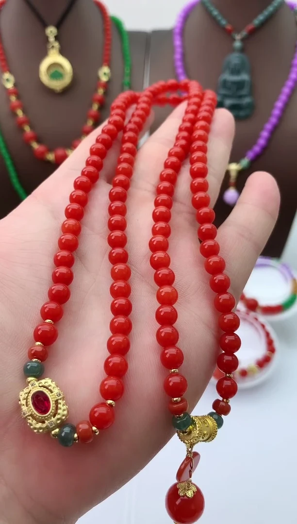 【闪购商品】翡翠手链14K金镶嵌S100手链