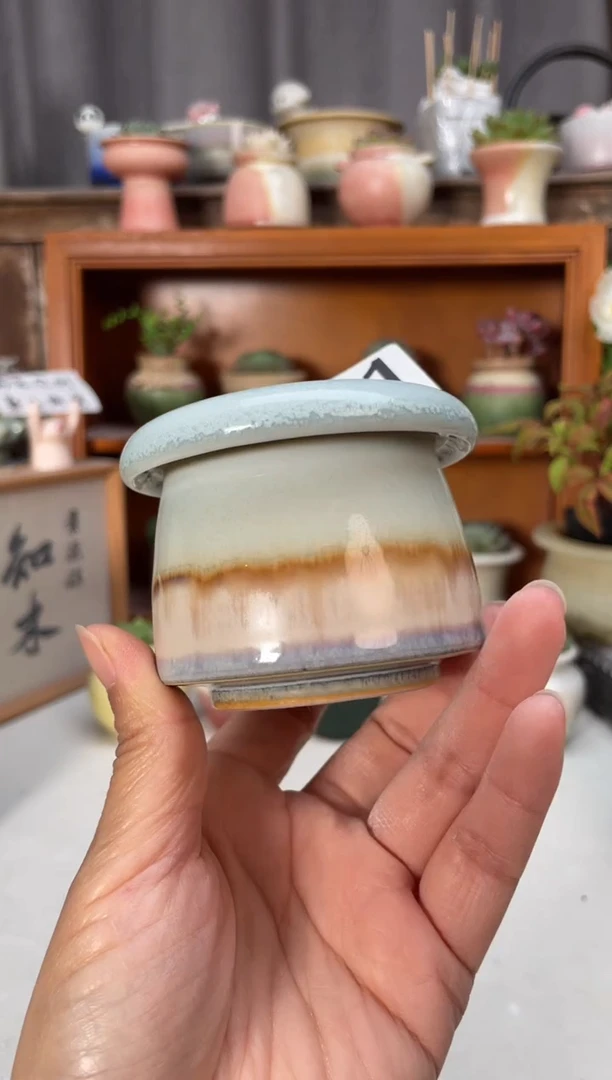 瓷片131知木小方花盆编号