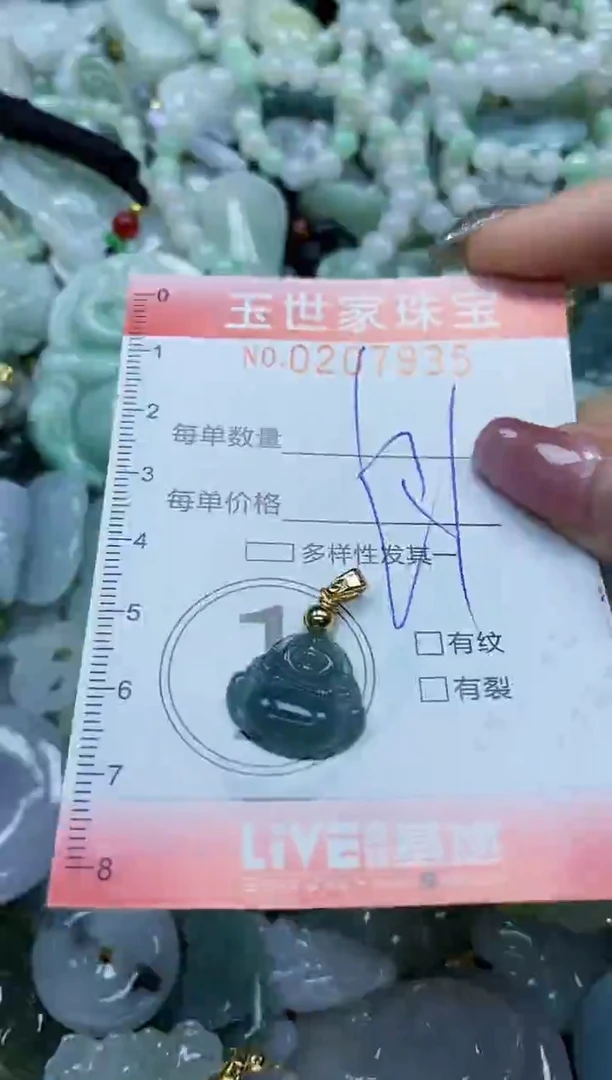 【闪购商品】翡翠颈饰未镶嵌闪购0207935