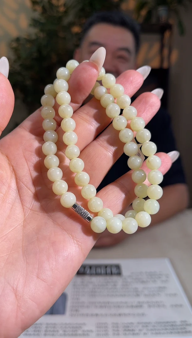 和田玉未镶嵌颈饰多样性拍一发一05036