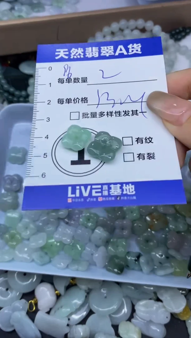 颈饰未镶嵌翡翠天然翡翠A货批量多样性发一件