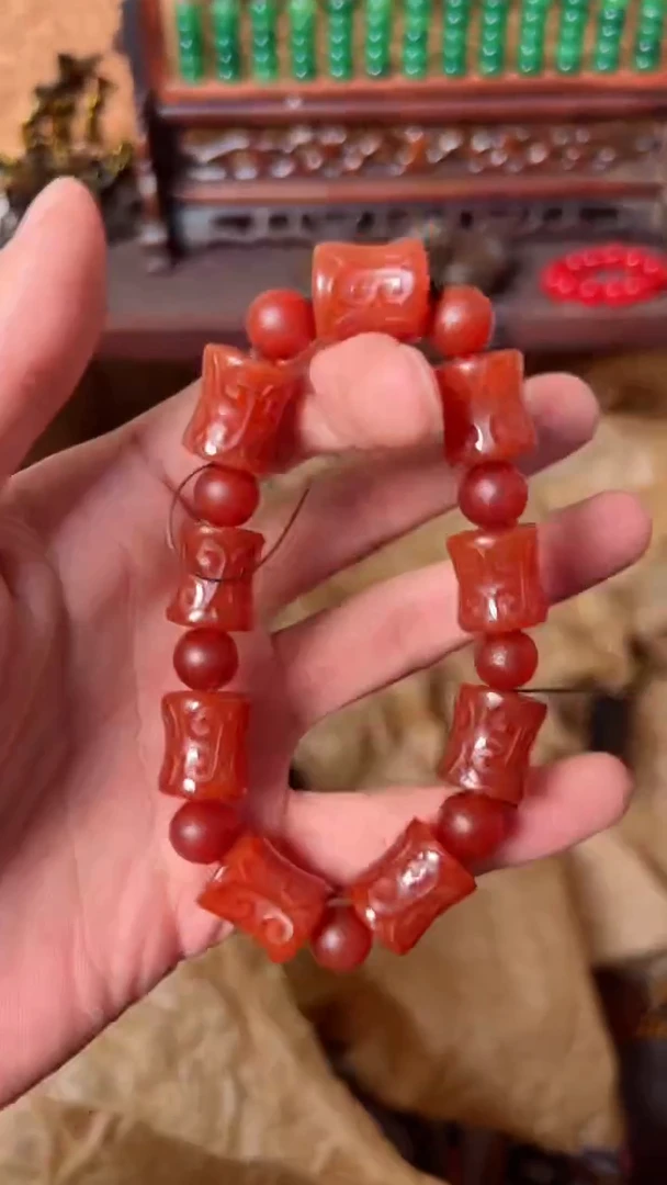 【闪购商品】南红玛瑙手链合金好运来直播间专属链接