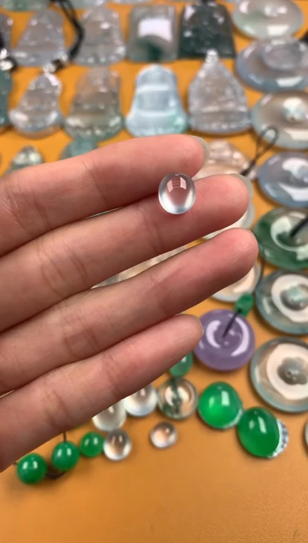 颈饰未镶嵌翡翠9.0-8.0-5.1