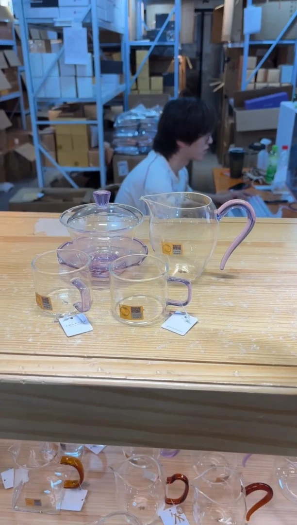禾器荷叶浅紫+禾器怡然+清尚杯1个装*2