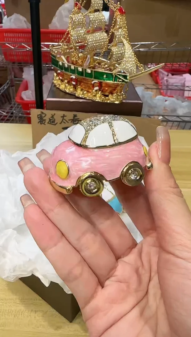 【闪购商品】茶宠珐琅首饰盒摆件AD101