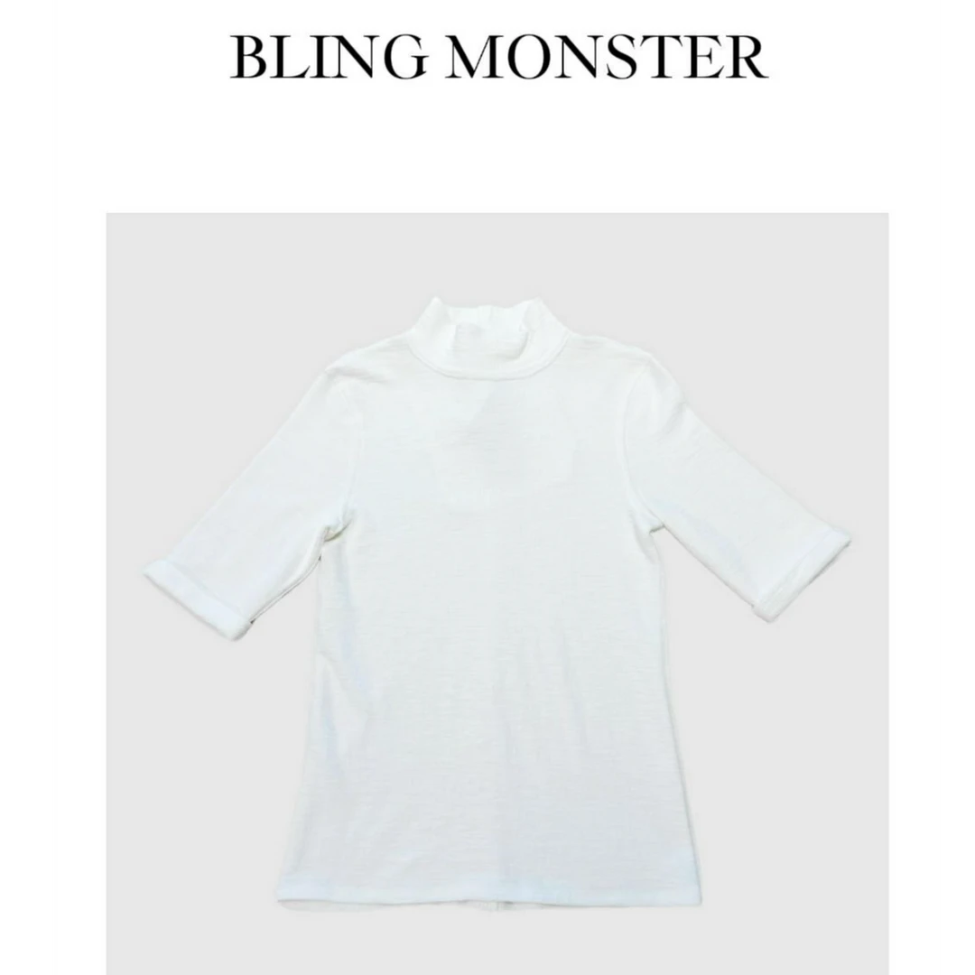 【元气满满】薄款中袖T恤新款夏季半高领洋气软糯上衣女WT-BMT0117