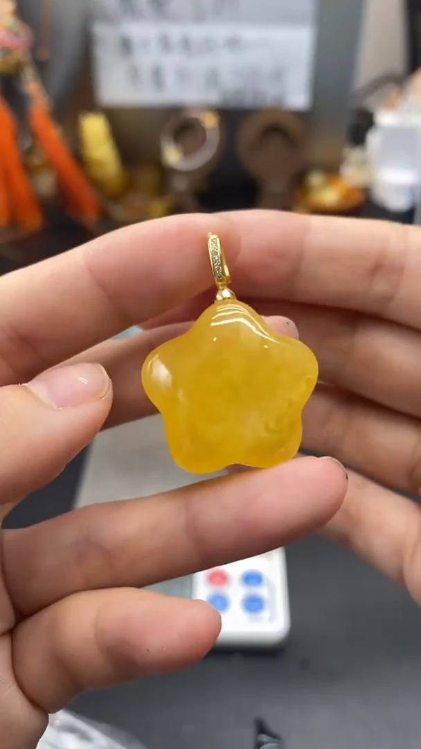 琥珀银S925镶嵌珠宝奇石1889