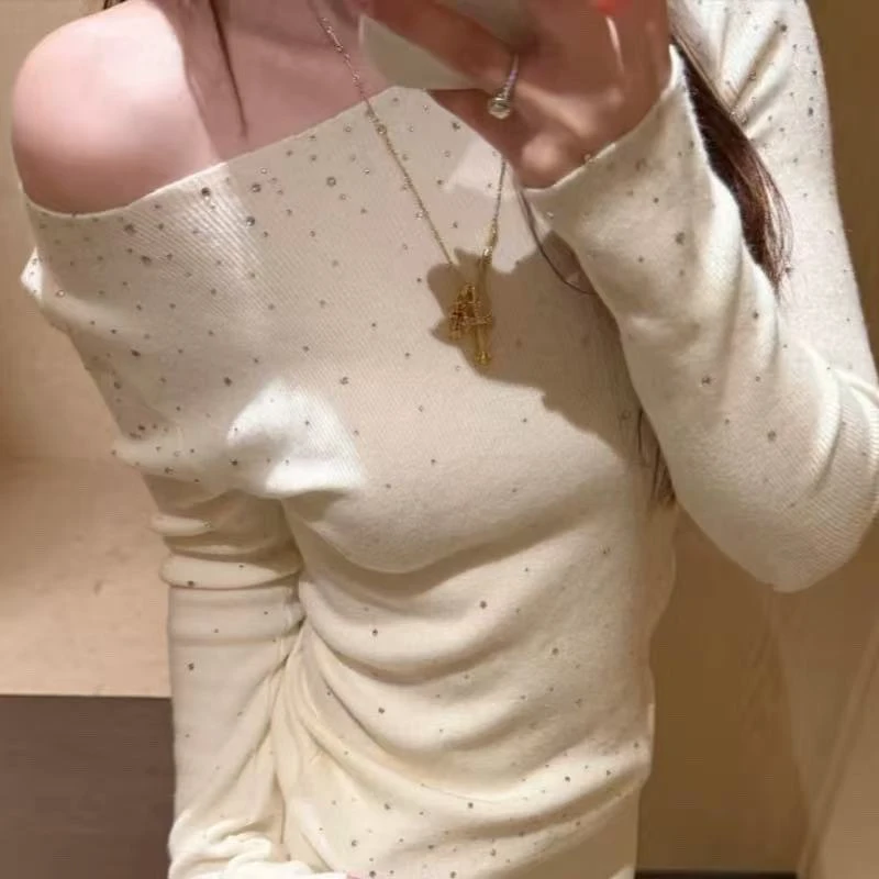 112春秋 漫钻针织上衣