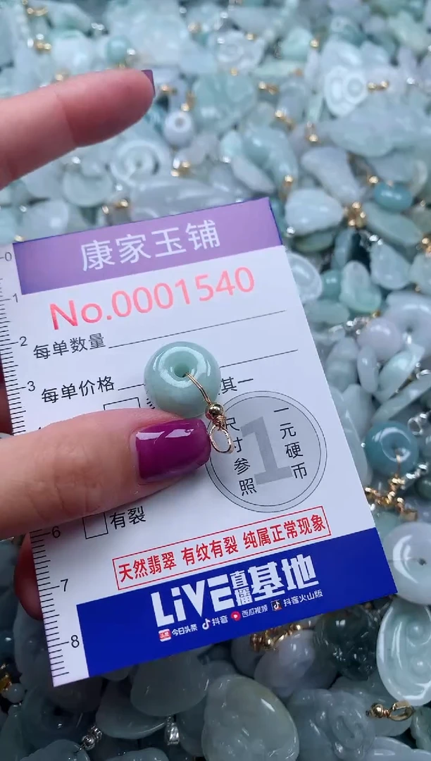 颈饰未镶嵌翡翠1540