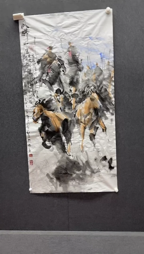 国画炳山艺术--包布和老师作品