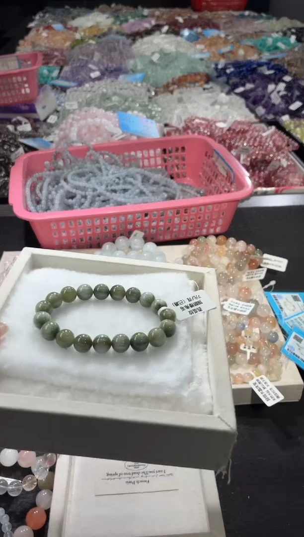 未镶嵌手链水晶140号 多样性发一K  9   +