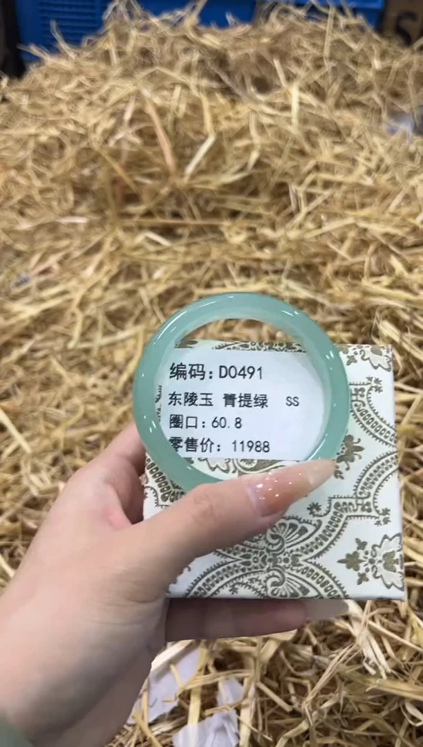 未镶嵌手镯石英质玉D0491