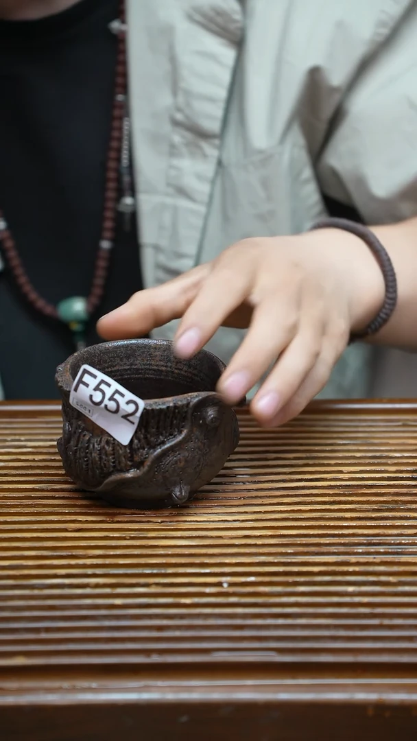 万古烧粗陶手工茶具