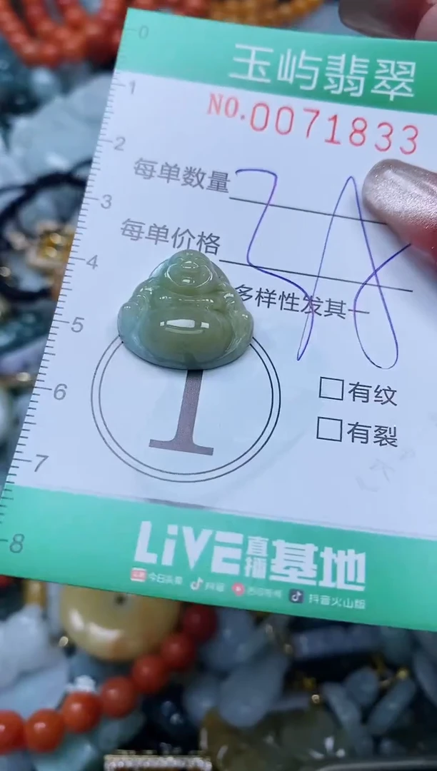 【闪购商品】翡翠颈饰未镶嵌闪购0071833