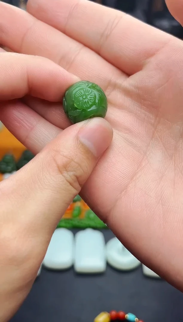 和田玉未镶嵌颈饰锁骨珠01