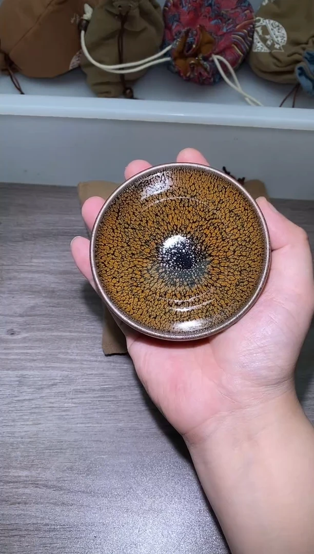 茶盏379号全品建盏主人杯