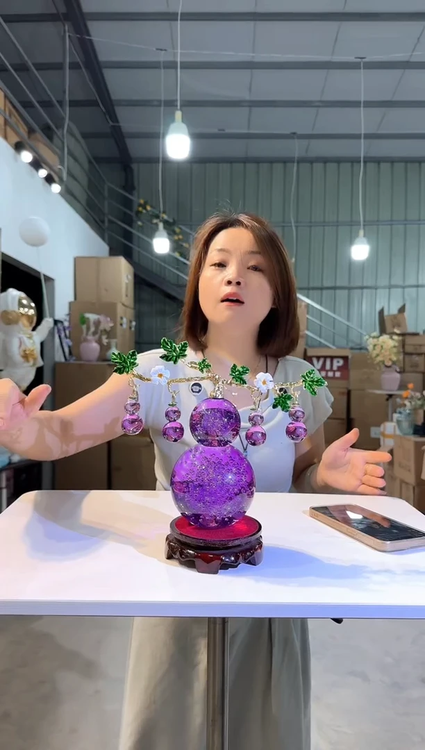 琉璃优选花瓶花器K-早7