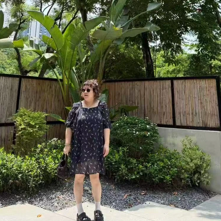 Meet遇见-夏季定制版法式少女连衣裙