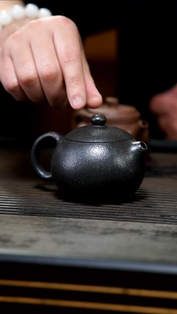 【闪购商品】紫砂茶壶18-微瑕全手红降坡还原烧西施180cc