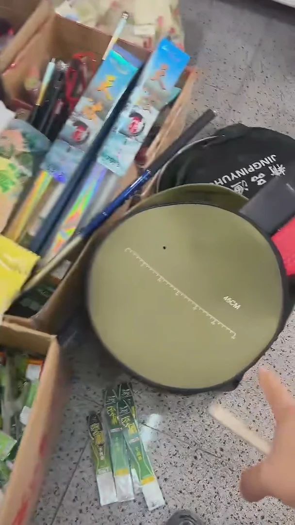绿色45CM圆形活鱼桶一个