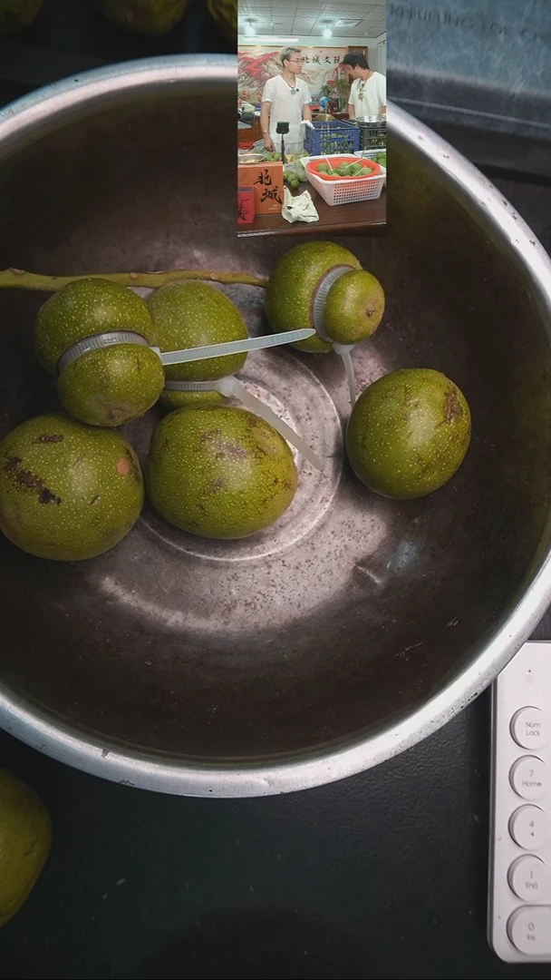 文玩核桃吊坠青皮葫芦3个盘3个（售出不退不换）