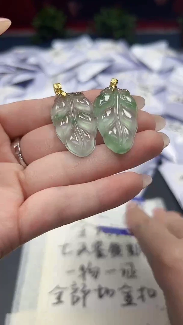 翡翠未镶嵌颈饰高端甄选（一物一图）44
