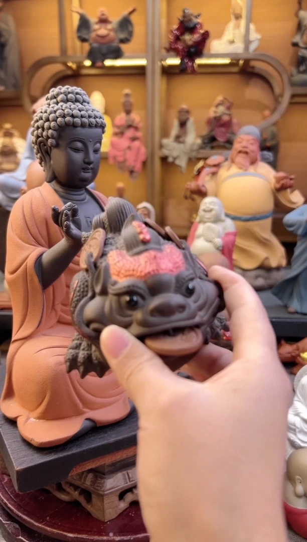 紫砂茶宠器闵茶宠摆件