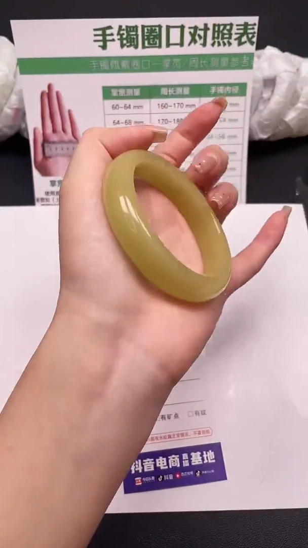 未镶嵌手镯石英质玉96-10-59