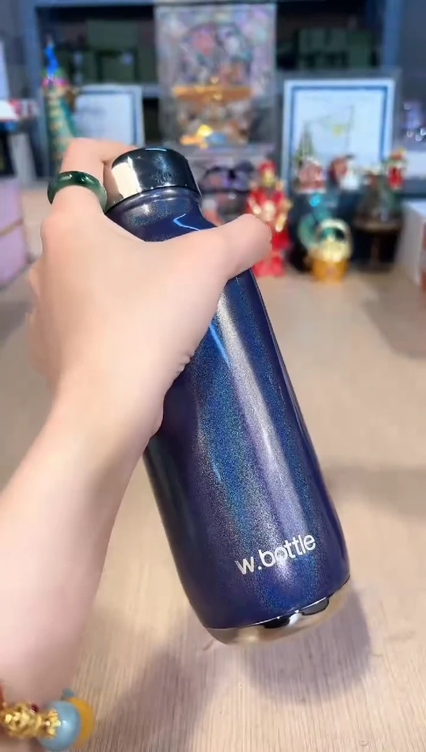 【闪购商品】杯95.Wbottle（黑紫）