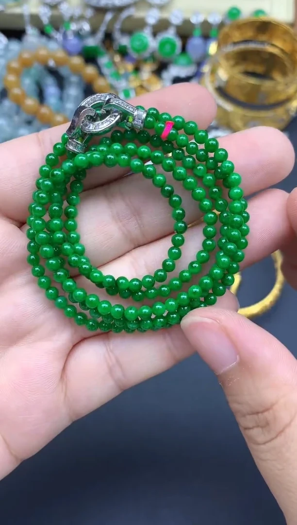 未镶嵌定制翡翠661-春日珠宝