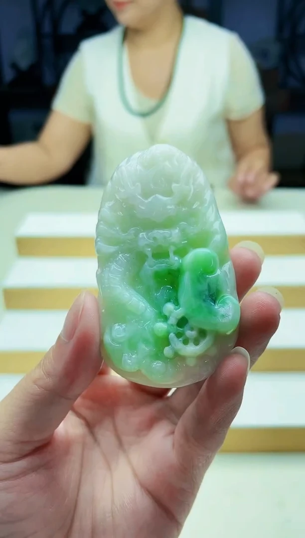 未镶嵌定制翡翠毛货09130158