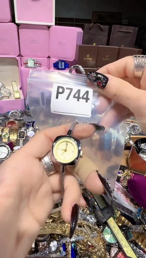 石英机芯不锈钢不锈钢直播定闪专用