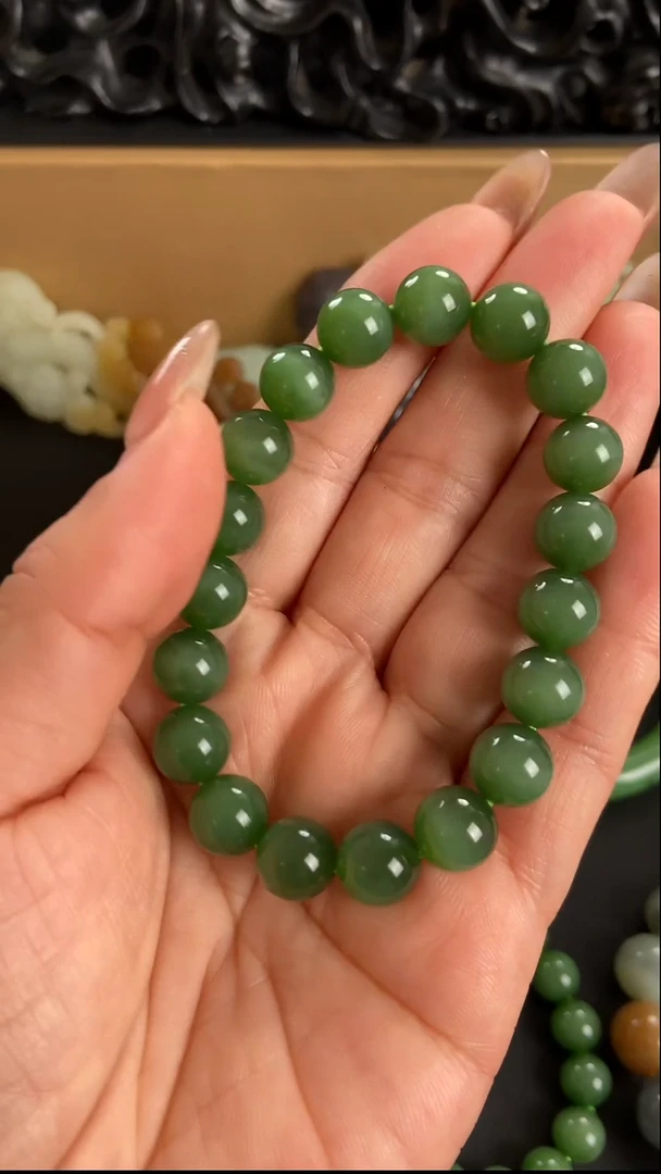 未镶嵌手链和田玉手串