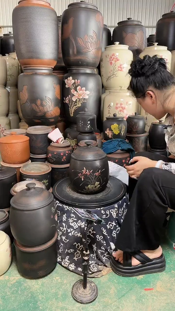 罐瑕疵 七饼  素 古铜色  544