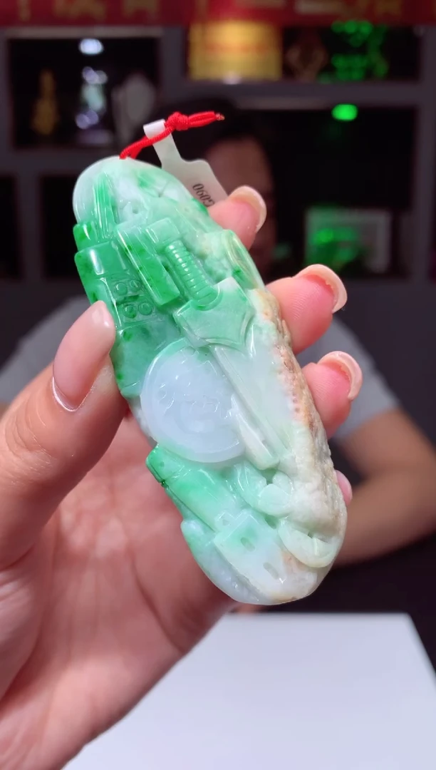 吊坠(不含链)未镶嵌翡翠天然翡翠A货105