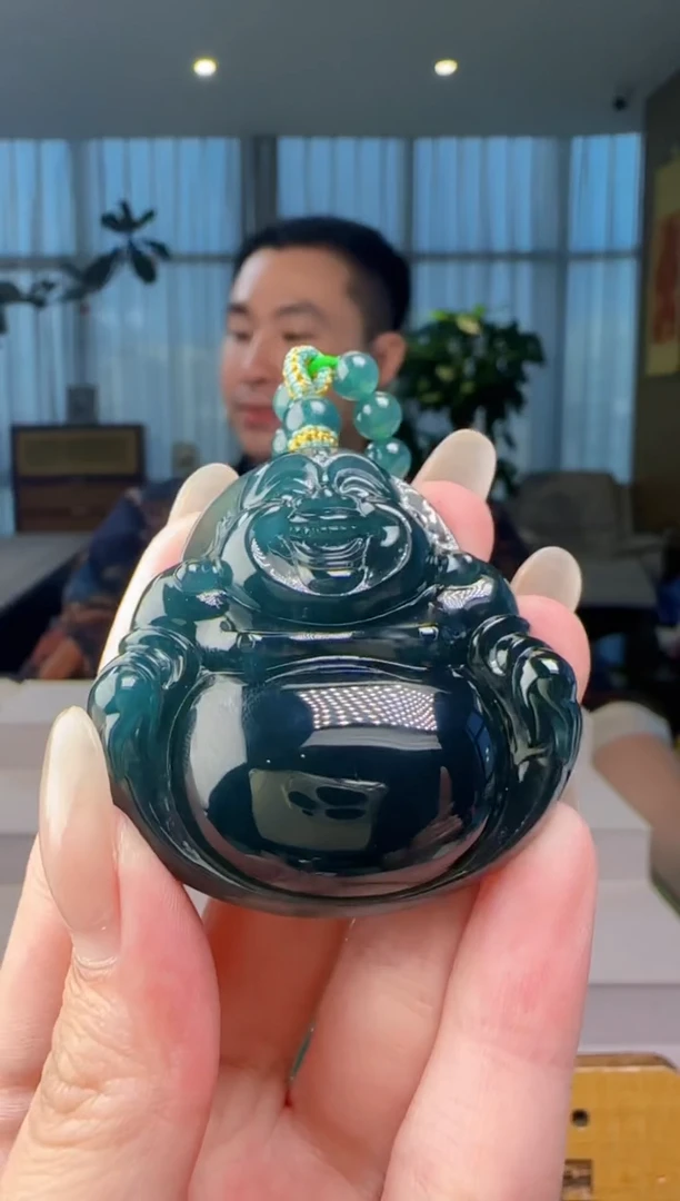 翡翠未镶嵌吊坠(赠链)CC@@960Q7J03919