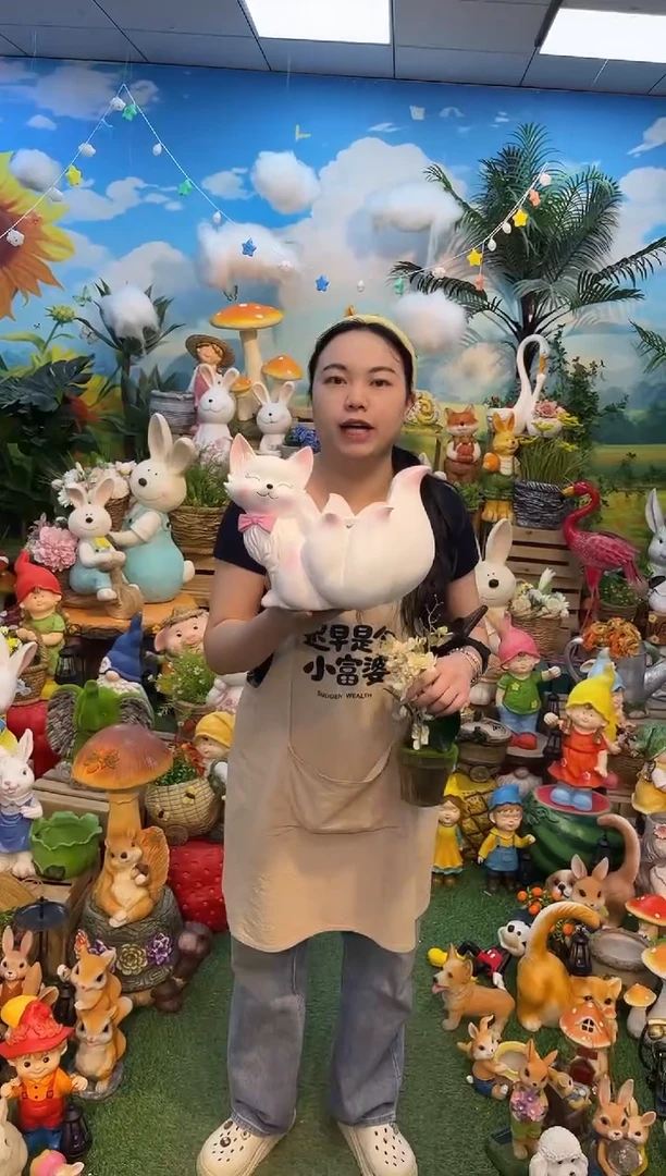 花园庭院户外摆件&00&