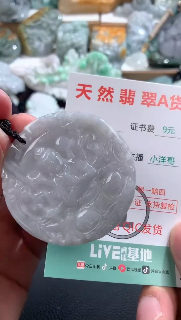 翡翠未镶嵌颈饰1